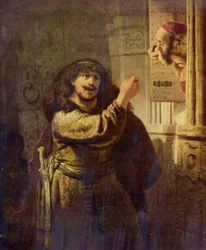 Samson Threatens His Father-in-Law